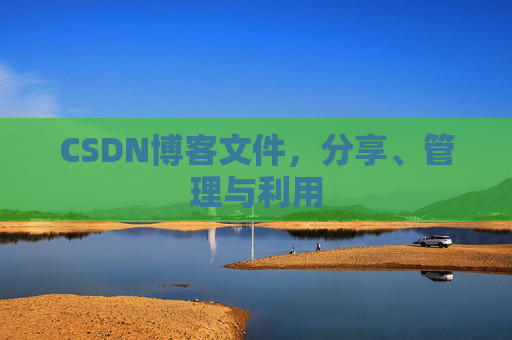 CSDN博客文件，分享、管理与利用